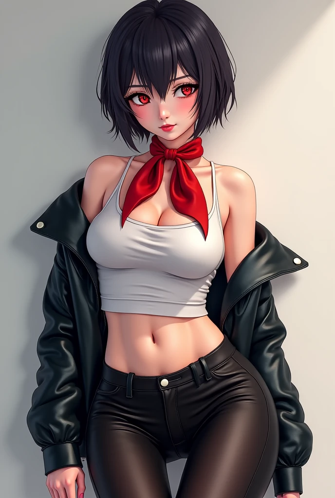 (masterpiece, best quality:1.2),  noodle (gorillaz), black hair, 1girl, gloves, short hair, streaked hair, black gloves, guitar, black eyes, multicolored hair, looking at viewer, bangs, jacket, parted lips, solo, collar, fur trim, , small breastsut, choker, sparkle, glint, necklace, collarbone, black jacket, red collar, bracelet, skirt, cleavage, cropet, blush, ribbon, chain, chain necklace, woman, (((from below))), busy city, foreshortening, (seductive pose), looking at viewer, mad, blackcutoffs, (eye contact), african,  photorealistic, masterpiece, realistic, high contrast, hyper detailed, best quality, ultra high res, high resolution, detailed, raw photo, small breasts, Sunlight, (paps:1.4), (nose blush:1.2), foreshortening, blackcutoffs, (eye contact), high contrast, ultra high res, high resolution, detailed, breasts visible, Showing breainematic lighting), ((hig view)), (half body shadow), [backlighting], [crepuscular ray], [detailed ambient light], [gray natural lighting], [ambient light on the belly], (higher wildlife feral detail), [explict content], [sharp focus], (questionable content), (shaded), Commission for High Res, detailed image, bright colors, detailed face, perfect lighting, perfect shadows, perfect eyes, girl focus, flawless face, gorgeous body, shiny body, center focus, gaze at the viewer, 1girl, solo, (masterpiece:1.21), (best quality:1.2), (illustration:1.2), (cinematic lighting:1.3), balanced coloring, global illumination, ray tracing, good lighting, cleavage, attractive body, sexy body, lookiewer, detailed nipples, deted between legs, 1girl, pov, female pov vaginal, sex, cum, masterpiece, best quality, 1boy, implied stero, cum bodyale focus, implied penetration, (from above: 1, girl on topoy on bottom, suggestive fluid, cowgirl position, straddling, nav, lying, blurry foreground, muscular, looking at viewer,