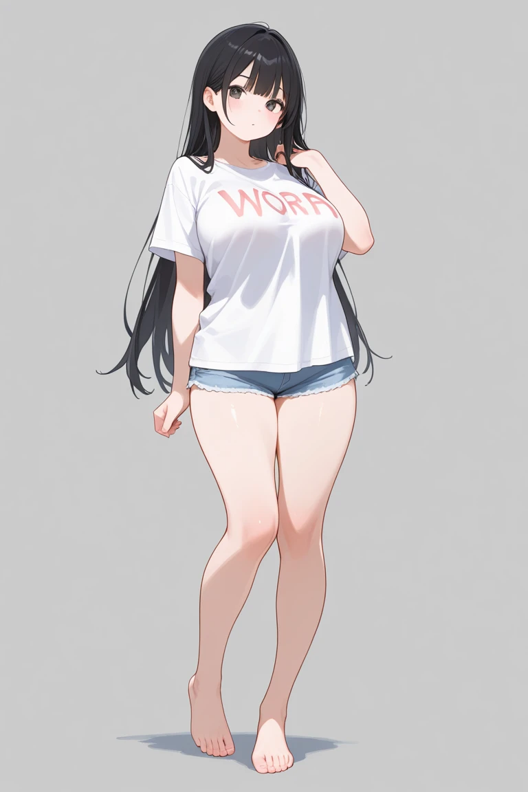 ( High quality , ultra detailed, careful with hand ), solo male, fat male, round belly, fat belly, large belly, ((tight shorts)), bulge, blushing, heart eyes, dark hair, sci-fi, cyberpunk clothes, jacket, medium length hair, arch bangs, male with fat ass and big thighs, belly focus, happy trail, moobs, round glasses, wobbly smile, possessive expression, pretty boy, chubby male, boots, exposed thighs, exposed belly, neon pink highlights, sweating, implied obsession, male yandere tag, pixiv, weight gain commission, male weight gain, fat fetish commission, deviantart, belly kink, anime style, weight gain on thighs and ass but mostly belly, ((large round fat belly)), shoulder length hair
