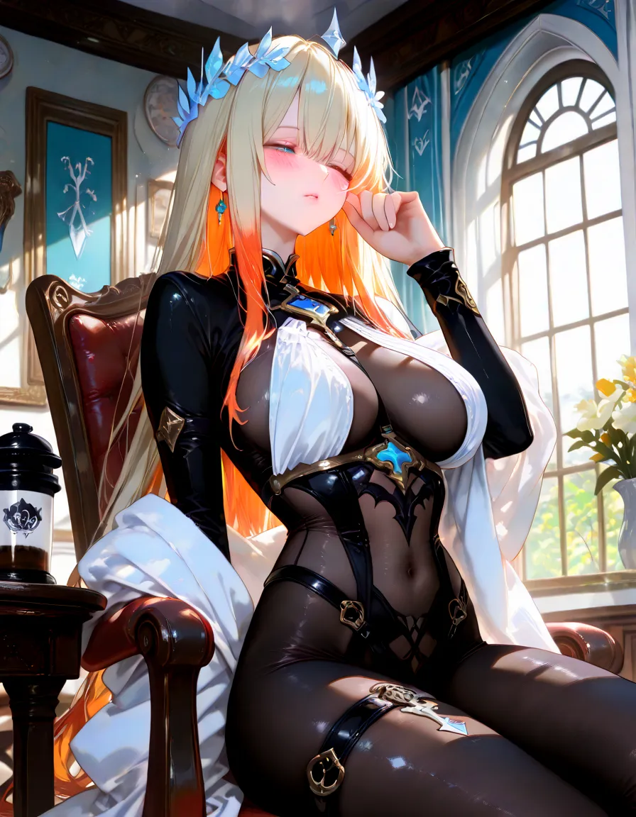 (Best quality,4K,8K,A high resolution,Masterpiece:1.2),Ultra-detailed,mystical ambiance,witch,Beautiful girl,The magic of ice and fire,Detailed eyes, Detailed lips,Extremely detailed eyes and face,Long eyelashes,Plug-in magic crystals,(Glowing magic symbol),flowing robe,wisps of smoke,The icy and blazing forest was destroyed,Intricate details,Creeping vines and roots,Night,Mist,Lighting effects,Ultra-tight clothing, ( Look straight through panties), ( Look through clothes), Magic pendant. (Fire). (Ice). (((Jewels set under the chest))), (((underbust))), (Sexy mini upskirt), , The buttocks are fully open, Glow lines on the hands, ((Jullie)), Luminous jewelry, Juicy buttocks are visible, slim hip, ((Glow eyes)), (Luminous headdress), ((A fallen former princess)), (Obscene lines), ((Red light crotch tattoo)), Inmoan, womb tattoo, Succubus tattoo. ( belly), navel, Princess, Transparent masks, Sheer cape dress, Jeweled garter belt for the bride, Beautiful bracelet1girl, :d, ahoge, armpits, artist name, bare shoulders, blurry, blurry background, blush, bokeh, bra strap, breasts, brown eyes, brown hair, cleavage, collarbone, depth of field, dress, hair between eyes, indoors, jewelry, large breasts, long hair, long sleeves, looking at viewer, necklace, off-shoulder sweater, off shoulder, open mouth, pantyhose, pov doorway, red sweater, sconce, smile, solo, sweater, very long hair, wooden floor, nipples sticking out from under clothes, ((intricate details)), hdr, ((intricate details, hyperdetailed))