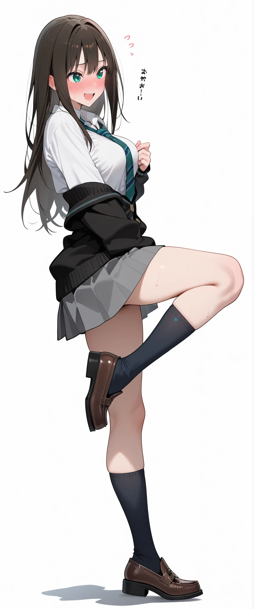 a drawing of a girl in a sailor suit is flying, clean anime outlines, perfect lineart, thick black lineart, thick lineart, line art!!, the anime girl is crouching, clean lineart, thick line art, beautiful line art, beautiful anime girl squatting, lineart, intense line art, lineart behance hd