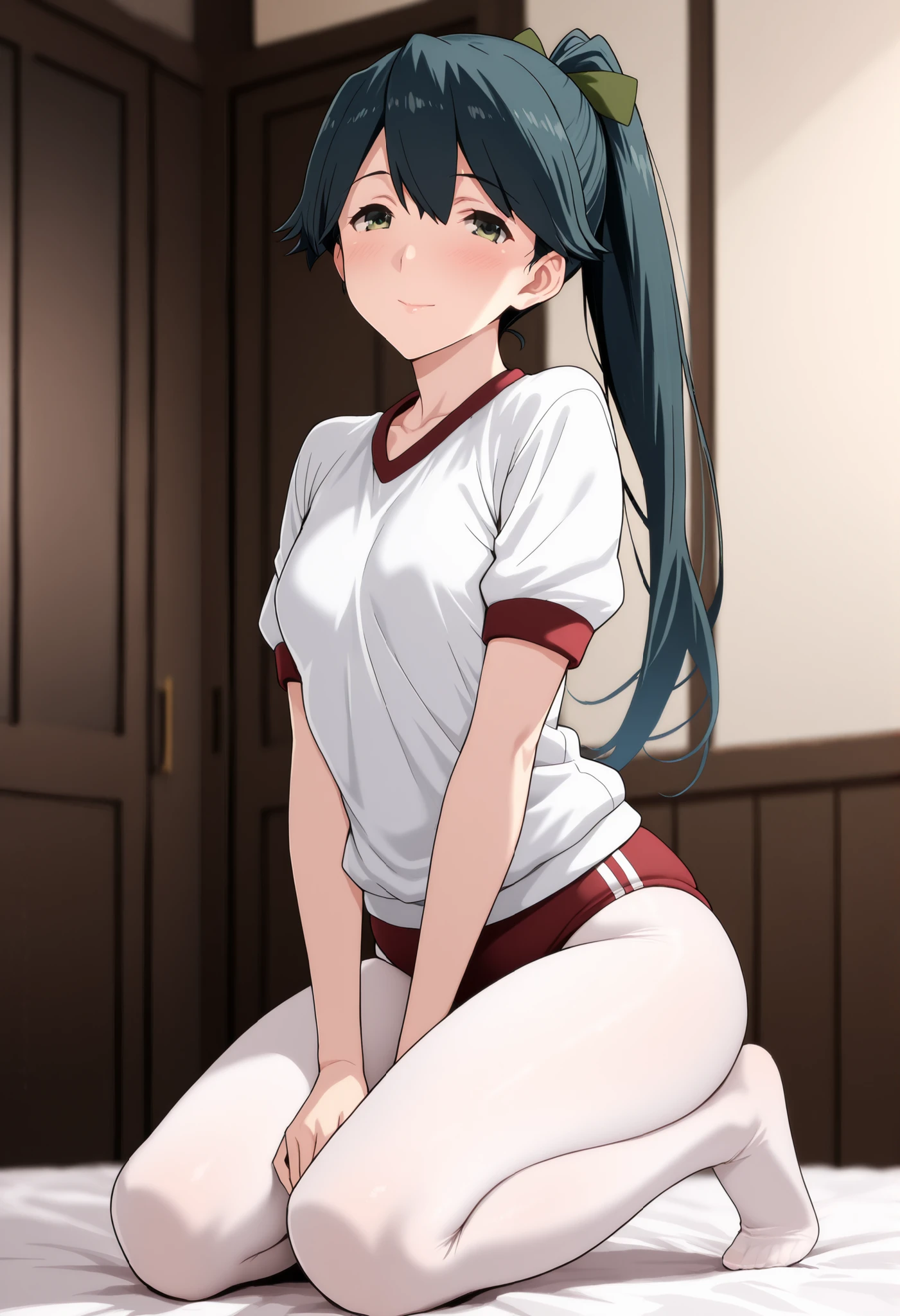 akanekurokawa, akane kurokawa, bangs, (Green Eyes:1.3), Blue Hair, Medium Hair, dark Blue Hair,
break indoors, mirror, Gym, Sweat,
break looking at viewer, (Cowboy Shot:1.5),
break (masterpiece:1.2), Highest quality, High resolution, unity 8k wallpaper, (figure:0.8), (Beautiful attention to detail:1.6), Highly detailed face, Perfect lighting, Highly detailed CG, (Perfect hands, Perfect Anatomy),(((bottomless))),Sit down,((M-shaped legs))