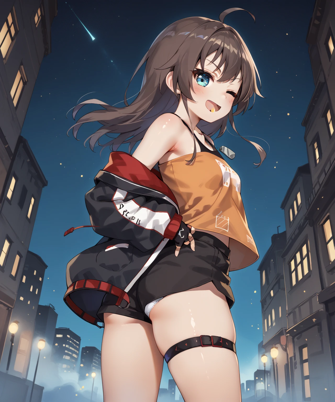 pole dance, (Dancer:1.5), Bunny girl, cute, Beauty, Shortcuts, Haibara Ai, Brown Hair, (masterpiece), highest quality, 1girl, uhd, retina, masterpiece, ccurate, anatomically correct, textured skin, super detail, high details, high quality, best quality, highres, 4K