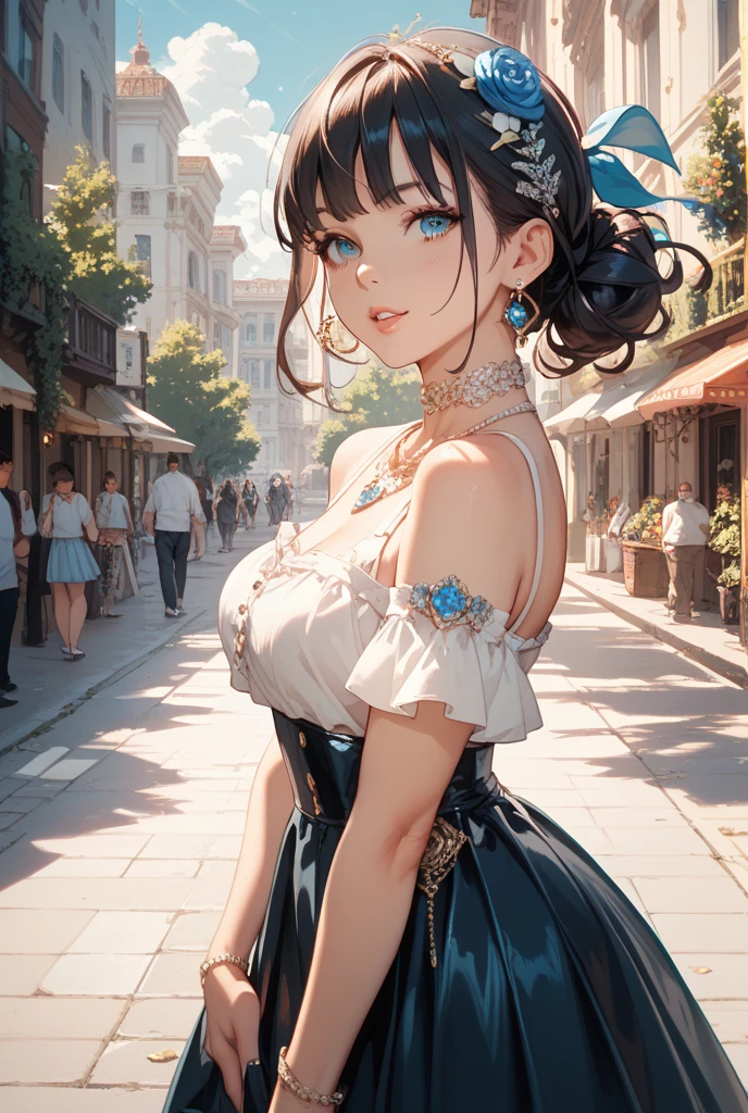 {NSFW}、{{{masutepiece}}}, {{{Best Quality}}}, {{Ultra-detailed}}, {{extremely delicate and beautiful}},(nffsw), (Best Quality, 8K, 32K, masutepiece, nffsw:1.2),a photo of a cute girl, of the highest quality, Best Quality, Realistic, Unity, 8K Picture Wallpaper, Official art,(2girls:1.3),(Sisters aged 15 and 17:1.5),(Princess dresses with lots of decorations:1.3),(gorgeous tiara:1.3),(Smile:1.3),(Sweaty skin:1.3),child,Black eyes,(princess dress:1.3),(Behind the glittering palace:1.3),(Dynamic Pause:1.1),(Full body:1.2),(skirt lift by yourself:1.5),{Cotton panties:1.2}、{Super crisp panties}、{Cameltoe}