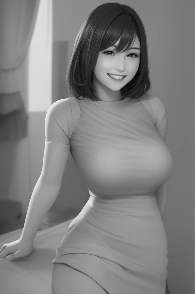 (Realistic、Photorealistic:1.37)、(masterpiece)、(top-qualiThailand:1.4)、(Ultra-high resolution:1.2)、(Raw photo:1.2)、(Sharp focus:1.3)、(Squat:1.2)、elegant、(Esbian all over:1.2)、(One girl in detailed pencil skirt and black suit jacket:1.3)、(OL)、Professional attire、High heels、(33 years old:1.1)、(smile:1.3)、(Makes hair shine:1.3)、 Brown haired、Bobcut、 Short pencil skirt
(Huge boobs:1.2), Thailand, (Indoors in bright daylight:1.2), Shooting from below, Beautifully detailed eyes, Seeing the viewer, (cute), (Red underwear)、Accentuate your butt