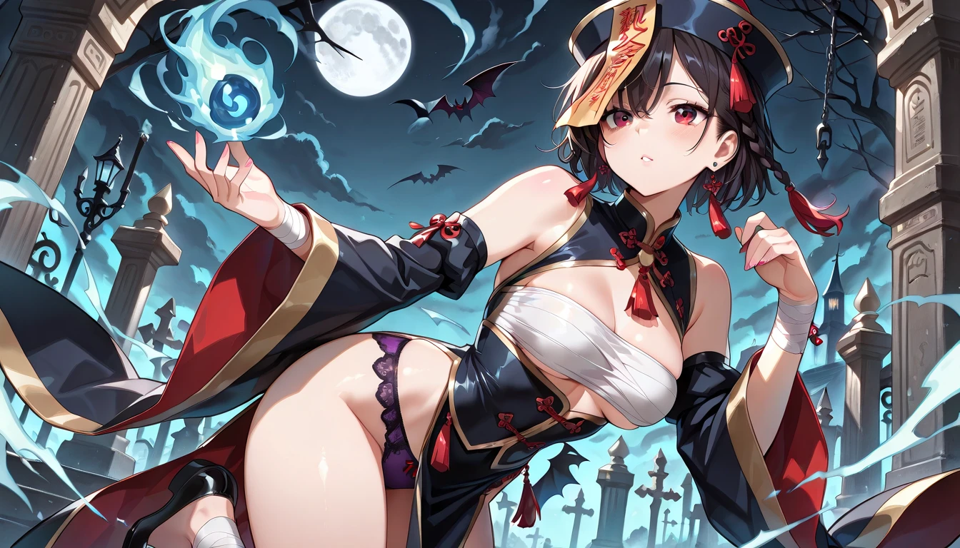 深夜の東京の公園のベンチでMasturbationをするMasturbationしているnakedの少女、She has a short bob with a dark lob of hair and wears a large black witch hat with sapphire jewelry.、A few star creams、Beautiful starry sky、Beautiful night view、large and black witch's hat 、Small breasts、Small breasts、全naked、naked、Masturbation、Masturbation、I can see her breasts, navel, vagina, clitoris and labia majora.、一糸纏わぬnaked体、M-shaped legs、Spreading her pussy with her fingers、Open up、R18 Illustration、I can see her breasts, navel, vagina, clitoris and labia majora.