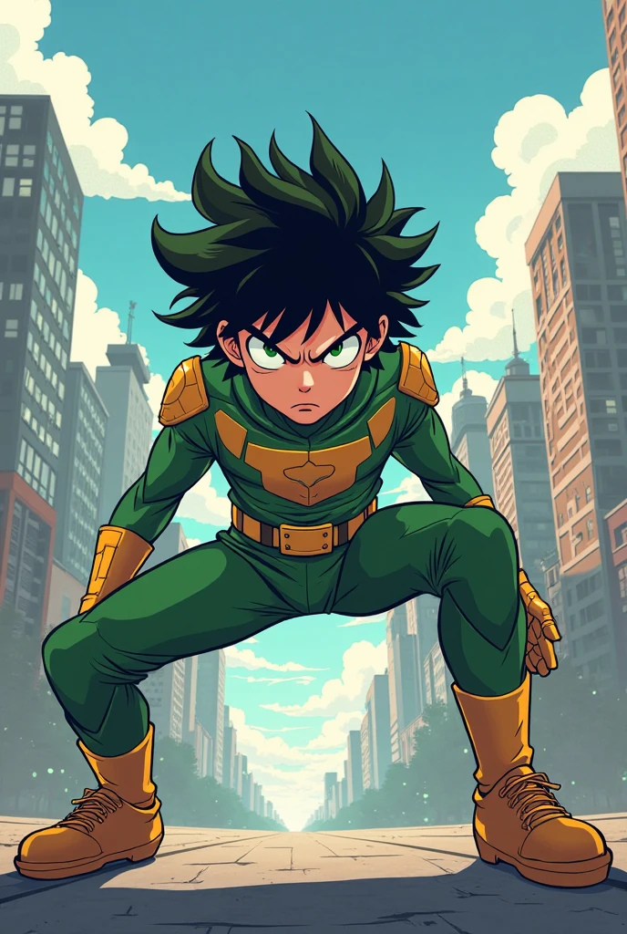 Huge muscles,Huge erect penis,On the roofs of Paris,Massive ,blushing cheeks,Green Hair,Green clothes,Hero Suit,Crying and distorting face in pain,12 year old boy ejaculating