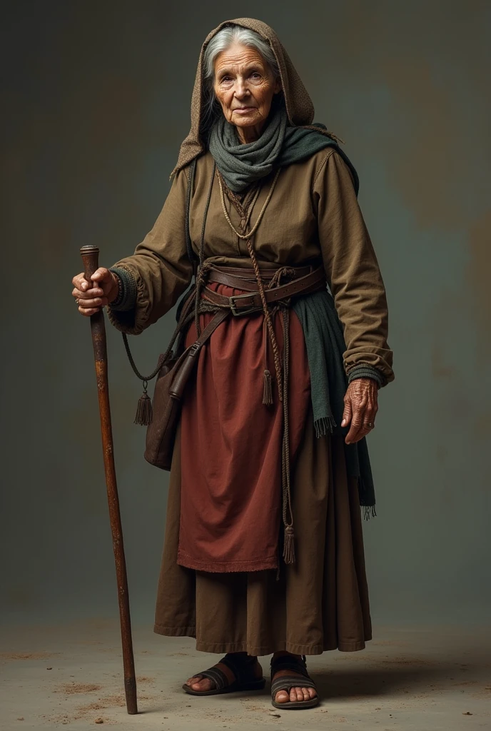 old woman, warrior, stop motion, puppet, felting, there is a small puppet that is standing in the street, he is a Knight with armor and helmet, clay animation,  stop motion animation, stop motion character, puppet like aardman, laika's puppets, animation movie