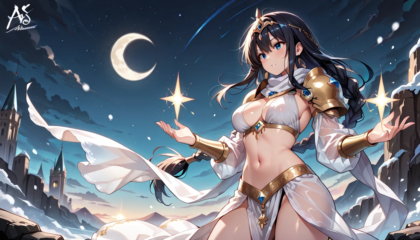 Dream like outer space backdrop of earth, Goddess of fertility, gets pregnant at the drop of a hat. Large breast for feeding, plump, brown hair very attractive, Wheres earth colors, fire, water, and air elemental. Sweet, lots of hearts. The queen of hearts. Where a long white gown. Perpetual vergin ready to give birth. Represented by all thing fertile. Firtle lands. Farmers daughter type. Freckles cute but big. Wheres earthy close bland colors. big bossoms over flowing. Happy. Earth in the back drop. Envied by all other planets because its teaming with actions. Souls traveling in and out. All gods inevitabbly want to be like earth the greatest success in the universe envied and cherisshed by all the gods. Bar mainden, Bavarian cutie. Bushing cheeks ready to eat, drink, be marry, most of all ready to procreate.