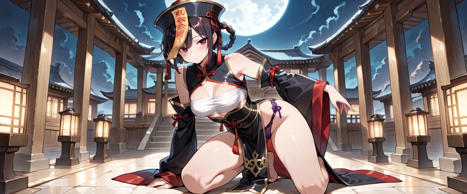 ((top-quality,16k,tmasterpiece:1.3)),Beautiful Women in Perfect Shape:1.3,(Raised sexy),((squatt,spread their legs)),(Married Woman),(Vaginal thrust by),(pantyless),(Place your hands on your head),(Erotic lingerie),(climaxing),Ciel,(fullnude),(No clothing),(Tentacles are inserted into the),(vaginal penetration)