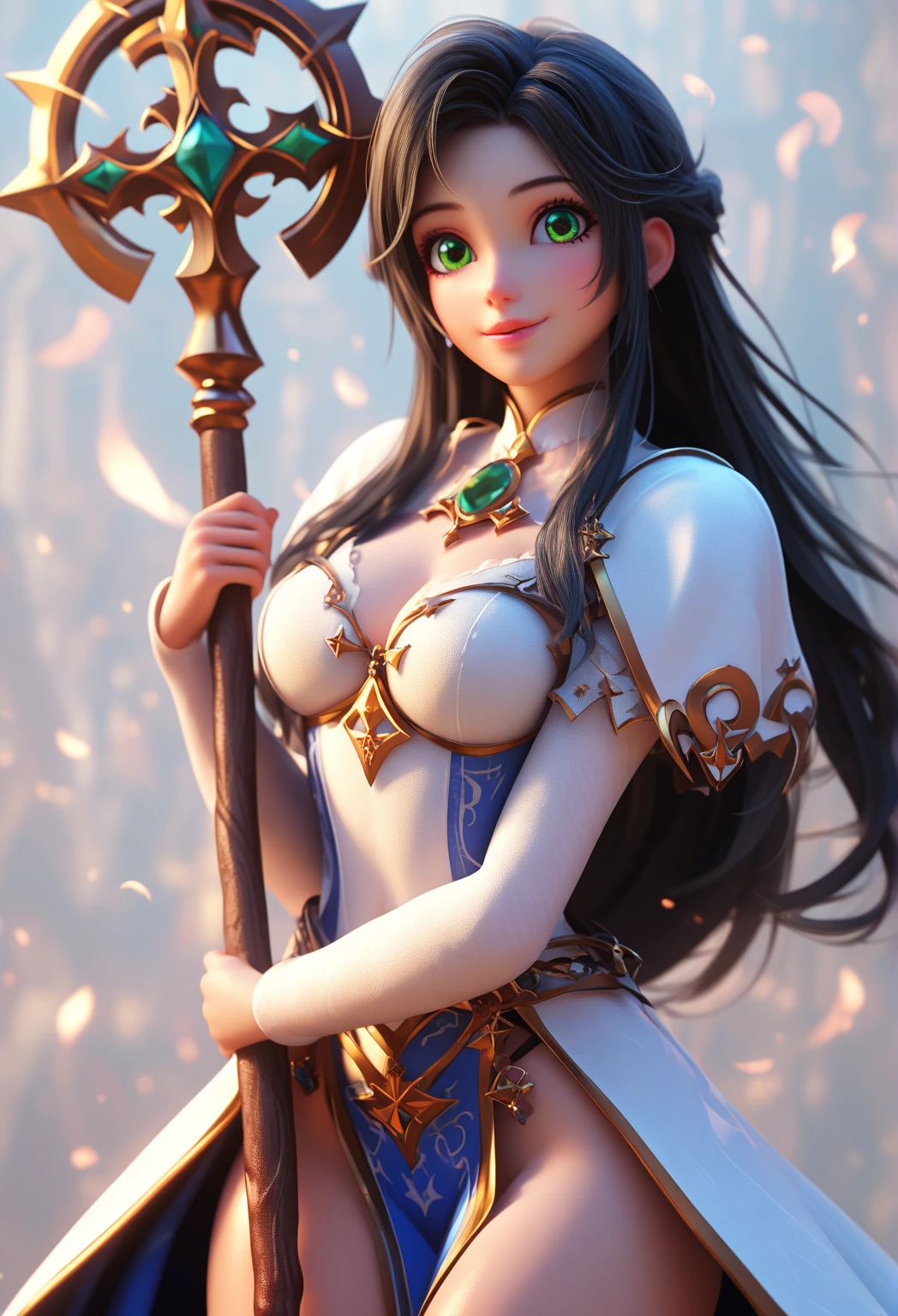 CG
1girl
bangs
bare shoulders
black dress
black eyes
black hair
blurry
blurry background
blurry foreground
bokeh
breasts
brown eyes
cleavage
closed mouth
depth of field
dress
hair ornament
jewelry
large breasts
long hair
looking at viewer
medium breasts
solo
upper body
very long hair