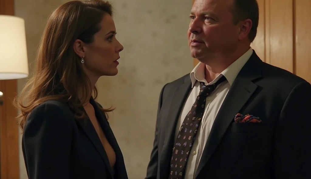 creates an image of silvester stallone with Jennifer Flavin in a divorce