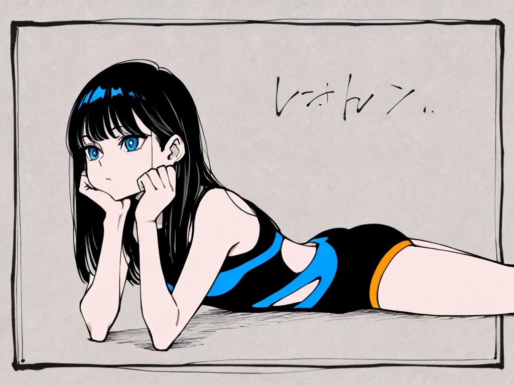 (((masterpiece, best quality, ultra highres, 1 girl, solo, no background))), super detailed skin and face and eyes and finger, beautiful japanese woman, small breasts:1.5, skinny, light brown hair, white background, very short curly pixie hair, (an illustration of girl), Knee shot, Generate with illustrations, Various expressions, Various poses, Please draw the entire character within the frame, ensuring that the head, arms, and legs are not cut off. The background should be simple, with the character positioned centrally, outline, anime, sad, bikini, sitting, spread legs,