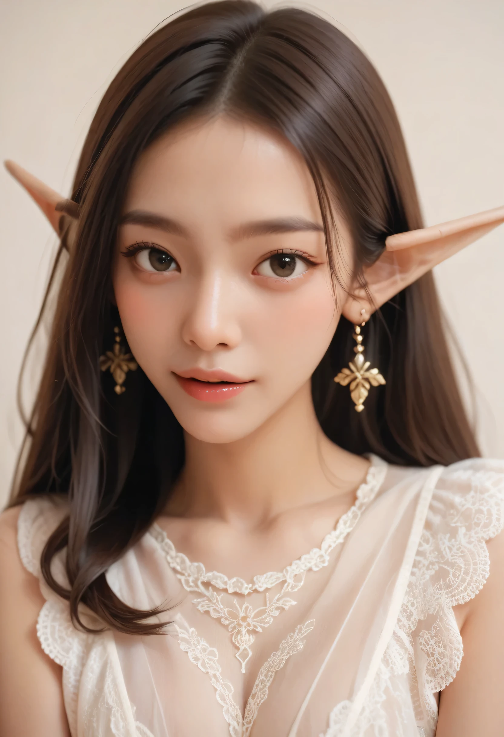 A sacred and enchanting dark elf