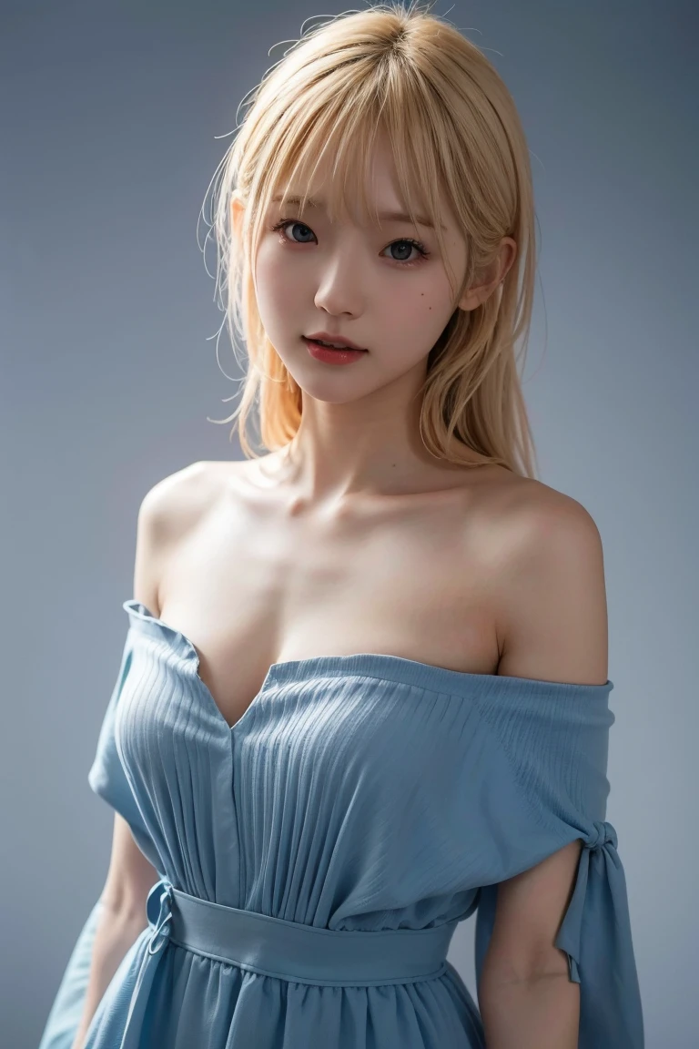 (Highest quality), (masterpiece), (High resolution), original, Highly detailed 8K wallpapers, (Very delicate), Highest quality, masterpiece, (((Facial expressions of disgust and dissatisfaction))), (((Disgusted face, Unhappy face))), Angry frown, 超High resolution, (Realistic:1.4), RAW Photos, Street Photography, Taiwanese girl photos, She plays with her breasts, Sweat, Sweaty body, (Lightweight fabric:1.35)(Loose:1.5)lace strapless dress, (((Huge)Saggy breasts)), (Bare Chest), (((Erect nipples))), ((Areola)), (Korean(K-Pop Idols)), ((Puffy eyes)), Deep Shadow, Modest, Cold Light, Deep contrast, Bokeh, Depth of written boundary, beLow - Angle, Low - Angle, (View your viewers, Smiling Kindly), Photo of the subway, Neoism, Crowd in the background, People in the background々, ((Upper Body)), ((Straight photo)), Exposure Blending, Medium Shot, Bokeh, (High resolution:1.4), High Contrast, (Cinematic, blue green and orange:0.85), (Calm colors, Calm tone:1.3), Low saturation, (Ultra-detailed:1.2), (Browsing Caution:1.07),