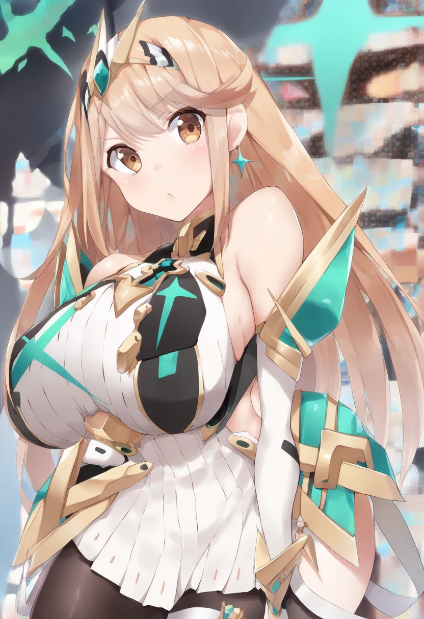 nsfw,Bare Breasts,Showing off her nipples,Highest quality,Masterpiece