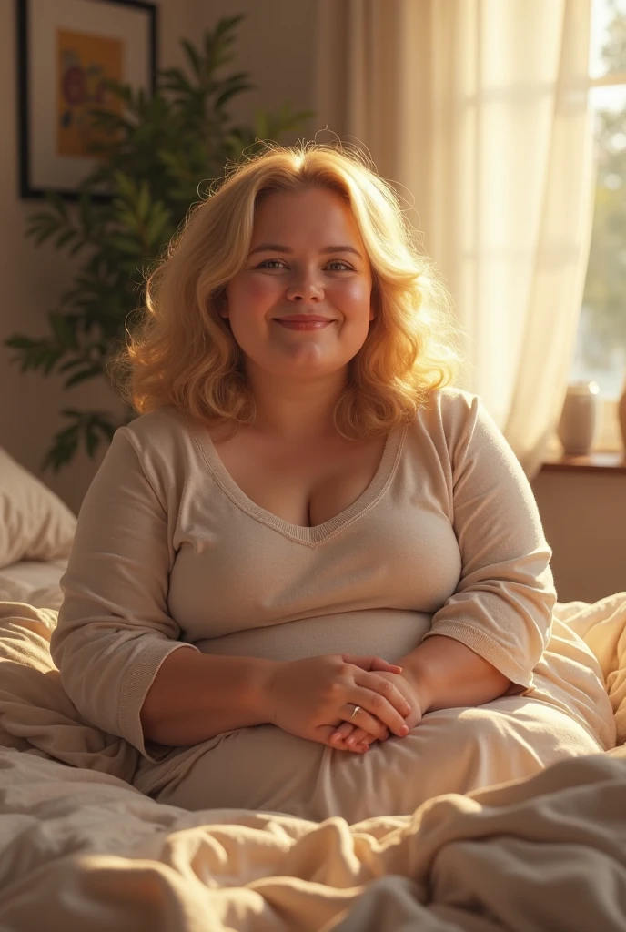 obese blonde fat
