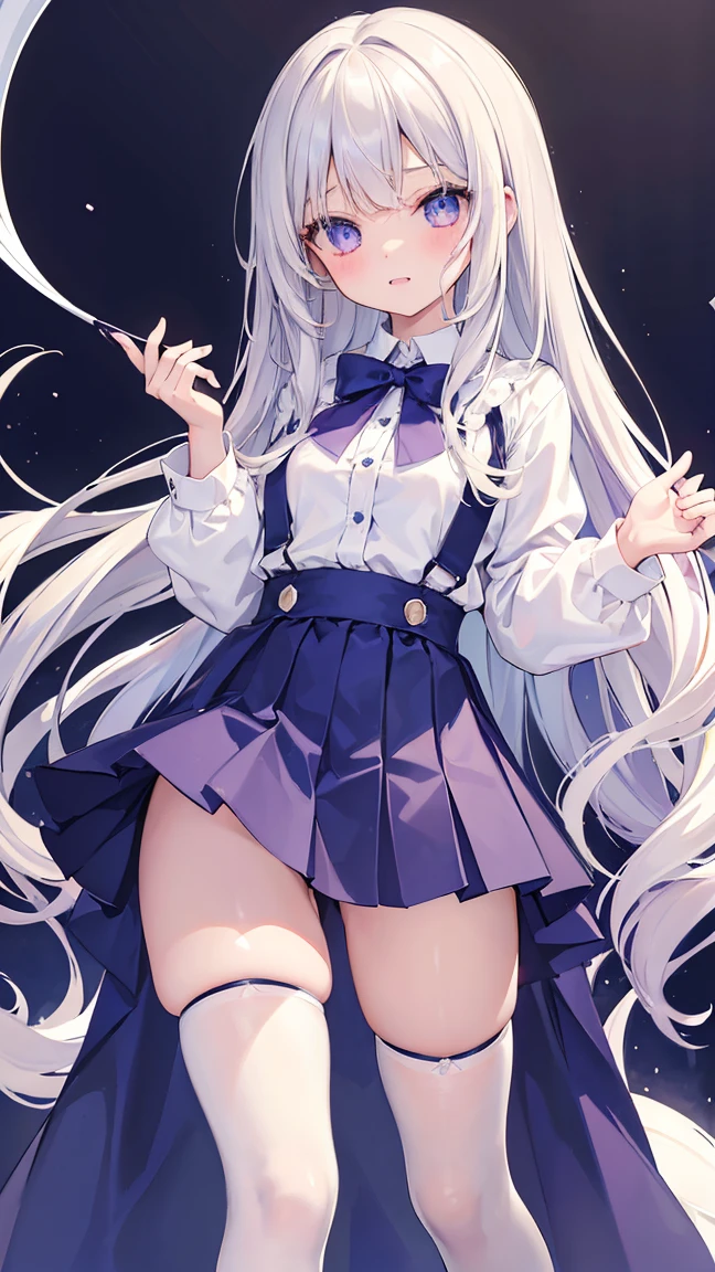 Hips,Beautiful back,Standing in front of the blackboard and writing,Fox Teacher,Translucent school uniform,Long hair,Added a little flexibility,Rich in layers,Soaked,White pantyhose