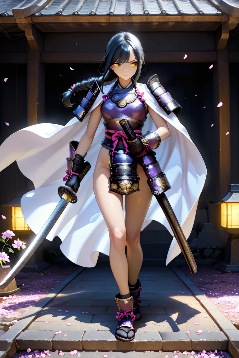a woman in a purple dress holding a butterfly and a sword, style of duelyst, onmyoji detailed art, demon slayer artstyle, guilty gear strive splash art, genshin impact character, onmyoji, keqing from genshin impact, handsome guy in demon slayer art, zhongli from genshin impact, detailed key anime art