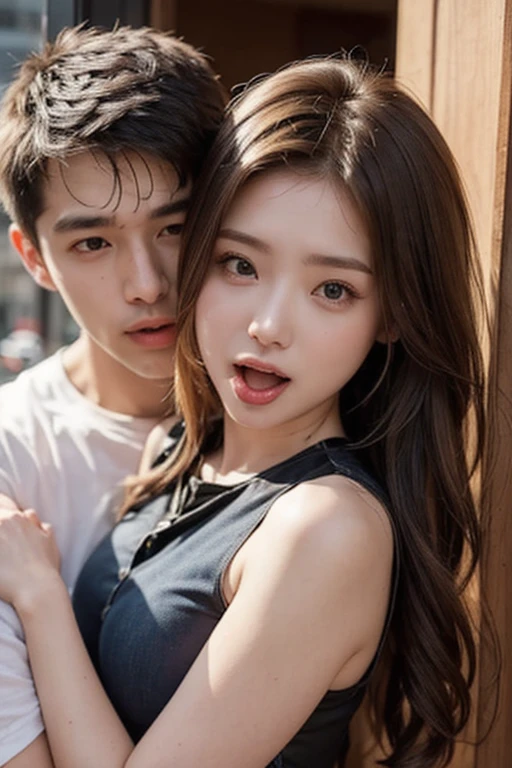 167 cm boy and 146 cm girl