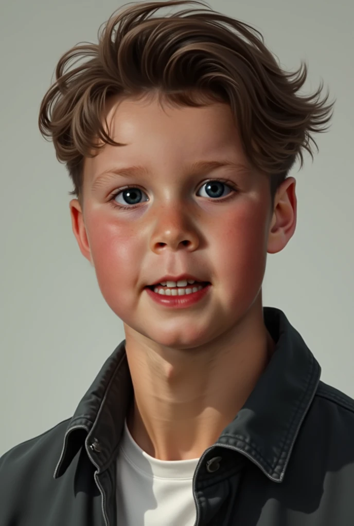 Kid boy with blonde hair with blue eye The asymmetrical undercut involves a skin fade on one side and longer hair on the other creating a visually striking
who looks realistic as possible and human