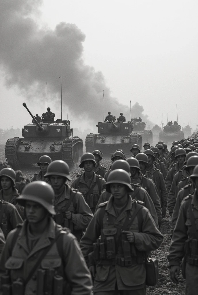 wide-shot, action, war photography of (TwinRealms:1), (wwone:1) "A soldier's face reflects the haunting reality of war", "The aftermath of a bombing, captured in a single frame", "Civilians flee from the destruction of their city", "The fear and desperation of a war-torn society", "The scars of war etched into the landscape"