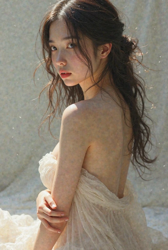 Beautiful Japan woman naked。