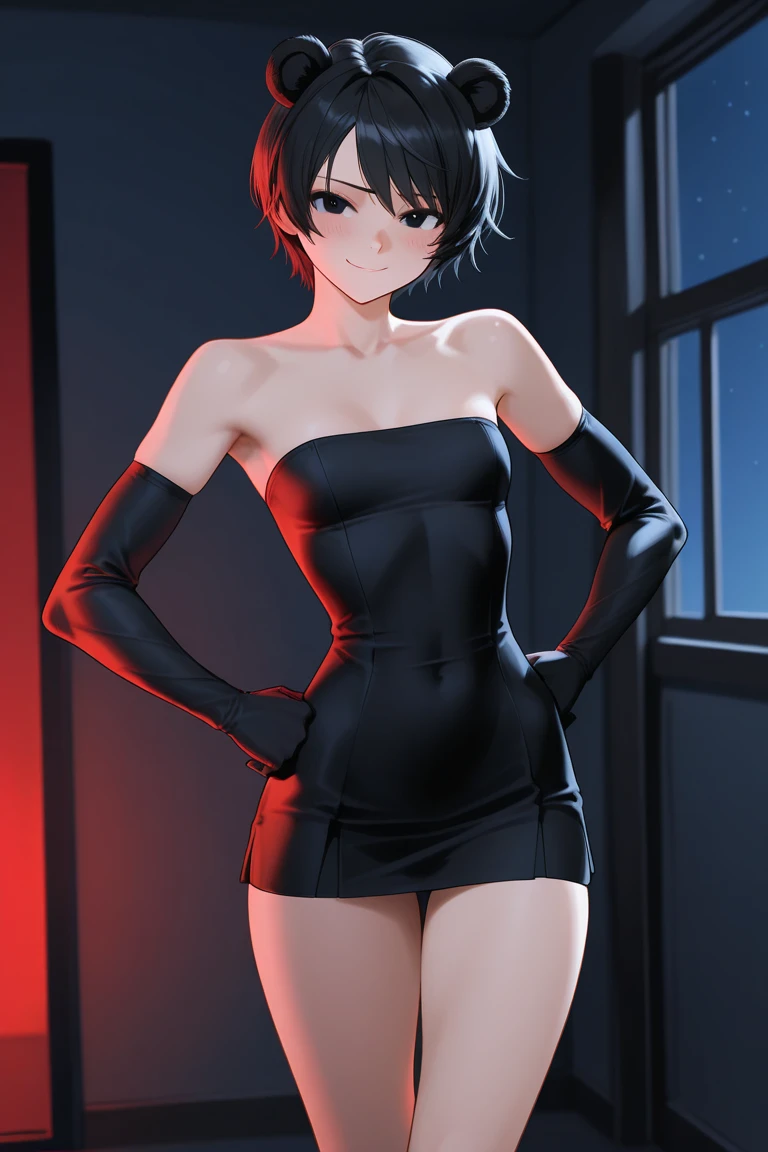 {{{{{{Neon Genesis Evangelion, Rei Ayanami:1.9}}}}}}, 8k, Best Quality, Super detailed, It is high resolution., Highly detailed CG, Clear, Best aesthetic, Great shading, (Photorealistic:1.3), High contrast, Ultra-thin illustration, Shrinkage rate, Beautiful detailed eyes, Beautiful detailed skin, Realistic skin, Beautiful detailed hand, Beautiful detailed fingers, Beautiful detailed hair, Detailed hair, Beautifully detailed ears, Beautiful Detail Lip, Professional Lighting, Beautiful detailed backgrounds, Very realistic backgrounds, 1 Girl, Solo, Age 25, Beautiful woman, (((Glossy pale hair, Bobcut))), (Hair between the eyes), (((Dark red eyes))), (Inner camisole, Outerwear shirts, Short skirt), Movement angle,Lip gloss, Cowboy Shot, full body, Modest, blush, Expressionless, Room of Xicheng, arms behind head,