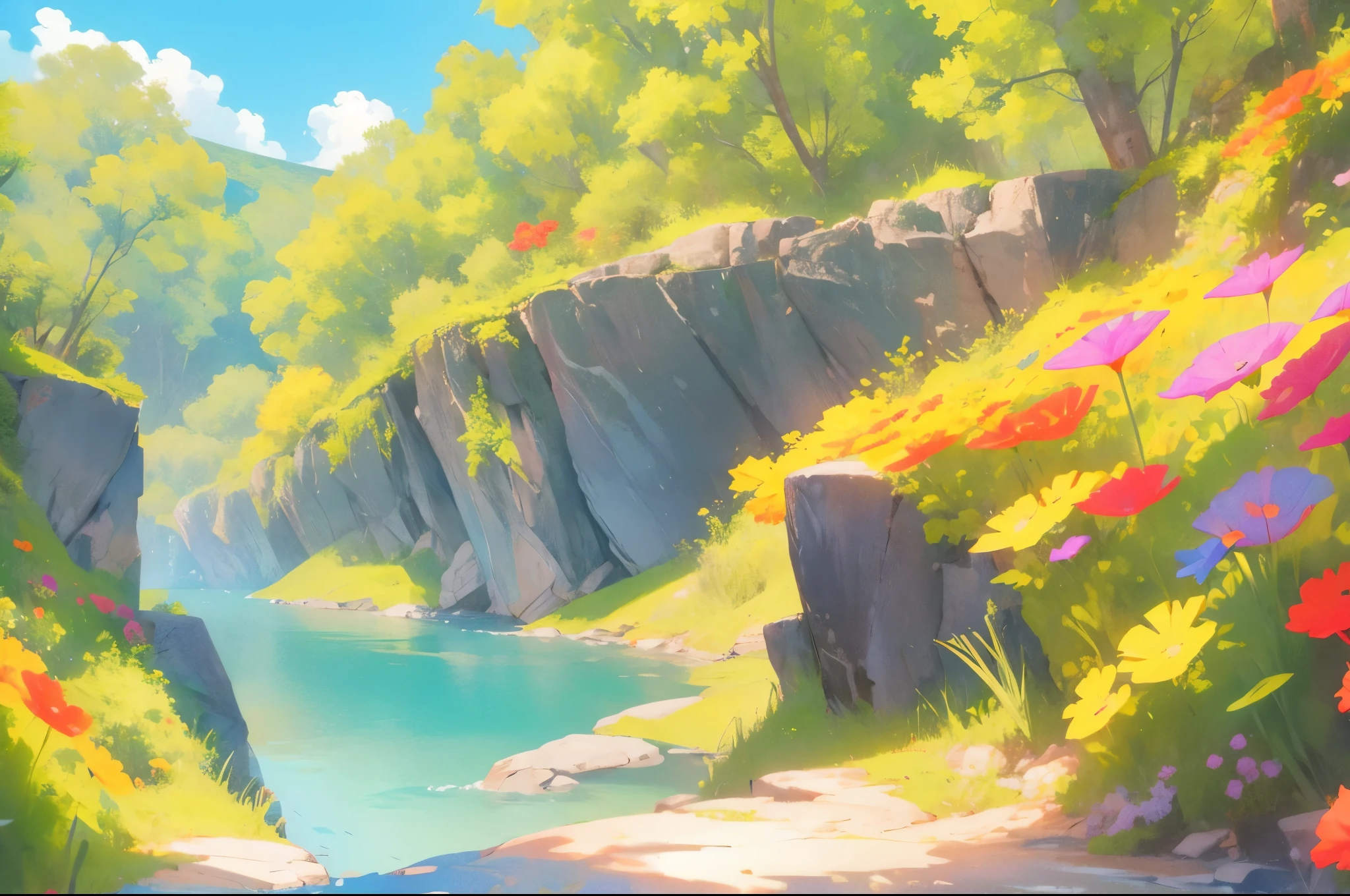 scenery、4K,high resolution,ultra-fine,Vivid Colors,