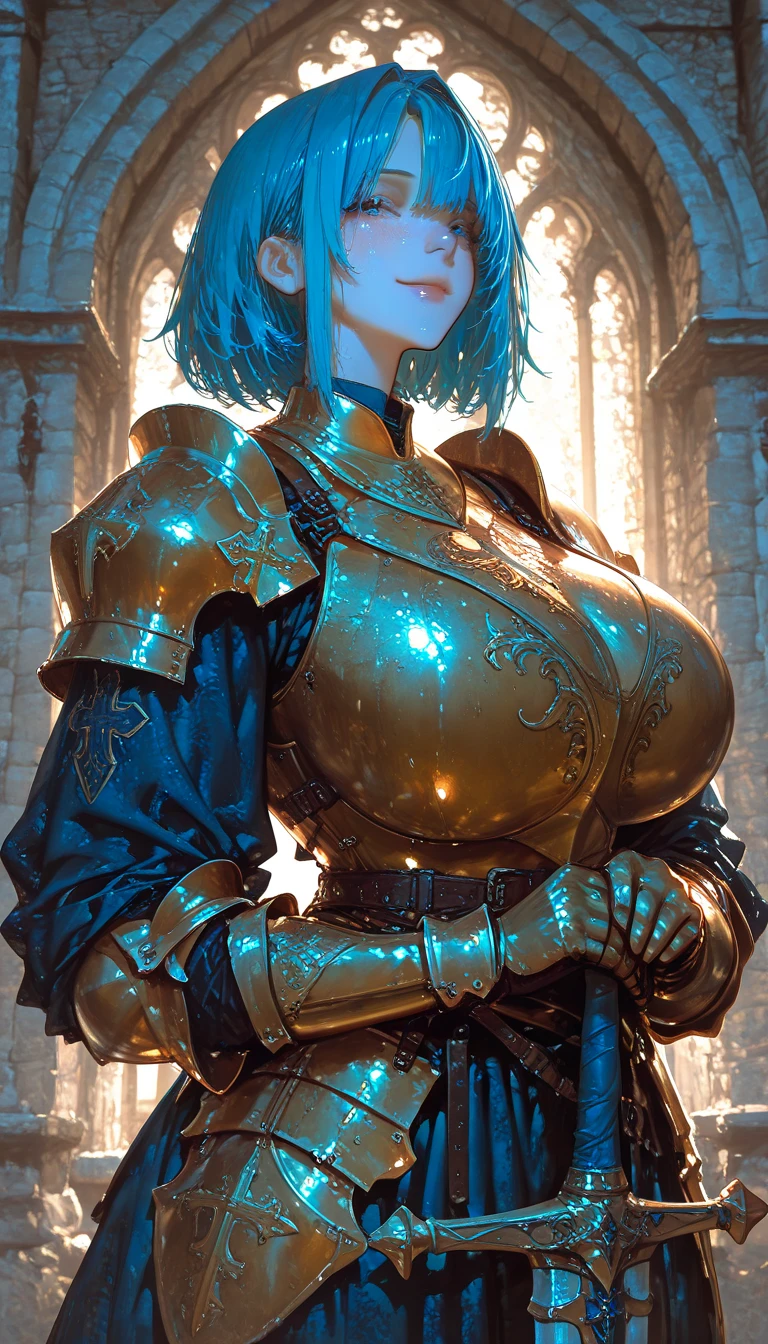 post-apocalyptic, high detail RAW color photo, masterpiece, best quality, super detail, illustration, rpg, Queen Woman, (retrofuturism), mechanical, gears, (detailed skin), (highly detailed, hyperdetailed, intricate), (cry: 1.4) Purple Short Hair, Small Breasts, Elegant Long Dress, Golden Crown, Golden Throne, Intricate, High Detail, Sharp Focus, Dramatic, Photorealism