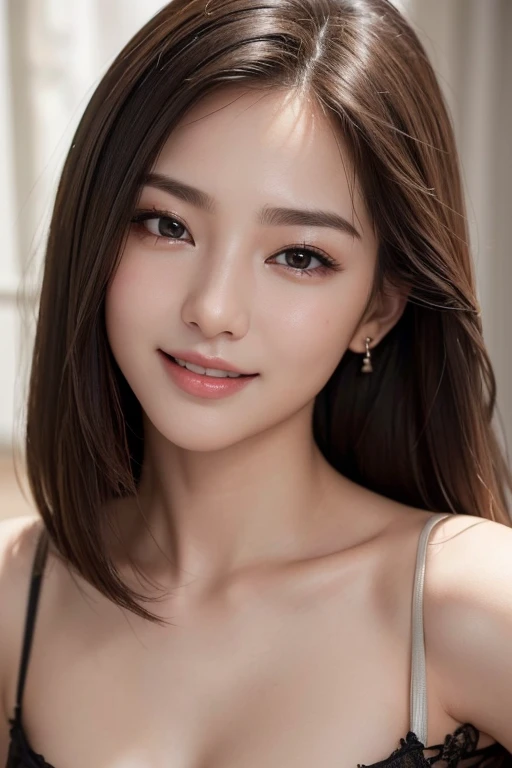 1woman, (Ultra realistic, high res), (highly detailed eyes, highly detailed hair, highly detailed face, highly detailed plump lips), (off shoulder with open breasts), breasts, upper body, caute smile, (best quality:1.4), Raw photo, (realistic, photo-realistic:1.37), professional photography, cinematic light, (fine face: 1.2),