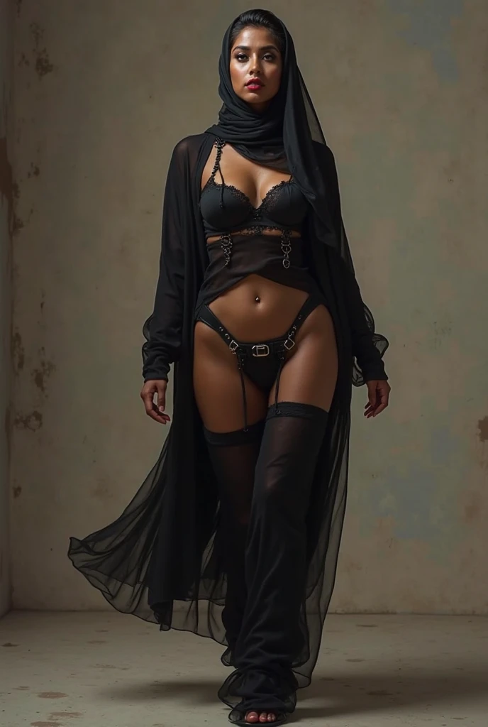 hand on hips and thighs