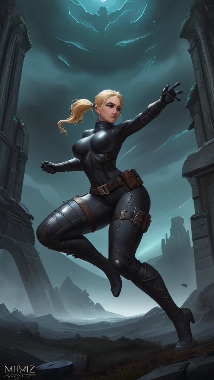 Annie_Leonhardt, female titan, full body photo
