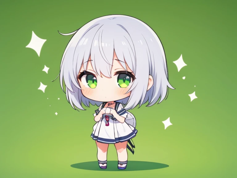 Highest quality, High resolution, Detailed Background, Beautiful face in every detail, Anatomically correct, Detailed facial expressions, fine grain、((full body:1.3, From side)), BREAK ((One Girl:1.3, Chibi Girl:1.3)), (Top sculptor), silver Hair, beautiful clear big green eyes, short hair,  BREAK ((khitons:1.5)), barefoot, (Background is inside the Parthenon, Many Greek sculpture), BREAK ((swinging a big hammer:1.2)), ((Angry expression with a wide open mouth)), ((Screaming)), (Motion Blur:1.5), (Blurred a Hammer:1.5)