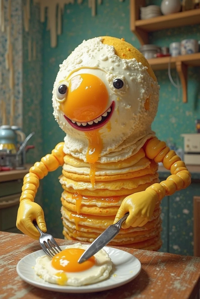 masterpiece, best quality, 4K, 8K, ultra detailed,
ral-friedegg, Minions, minion,
