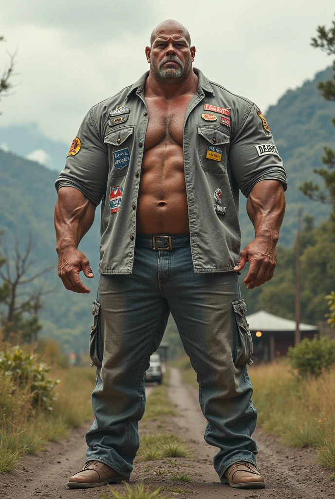 Muscular macho