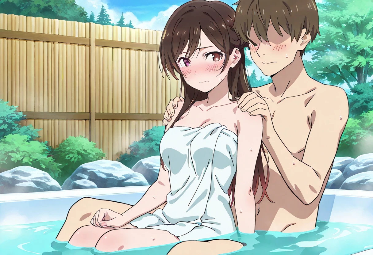 Naked man and woman doing it