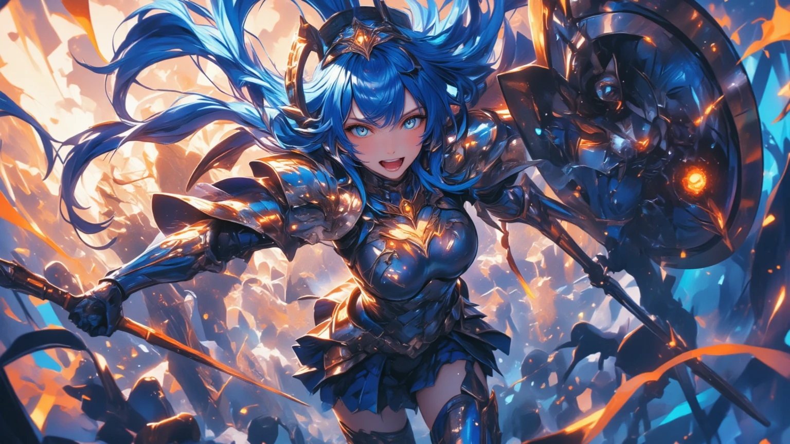 shining armor, detailed armor