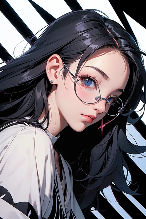 sadistic girl , (( Upper eye care)).(( For adults :1.25)).((random angles:1.25)).
