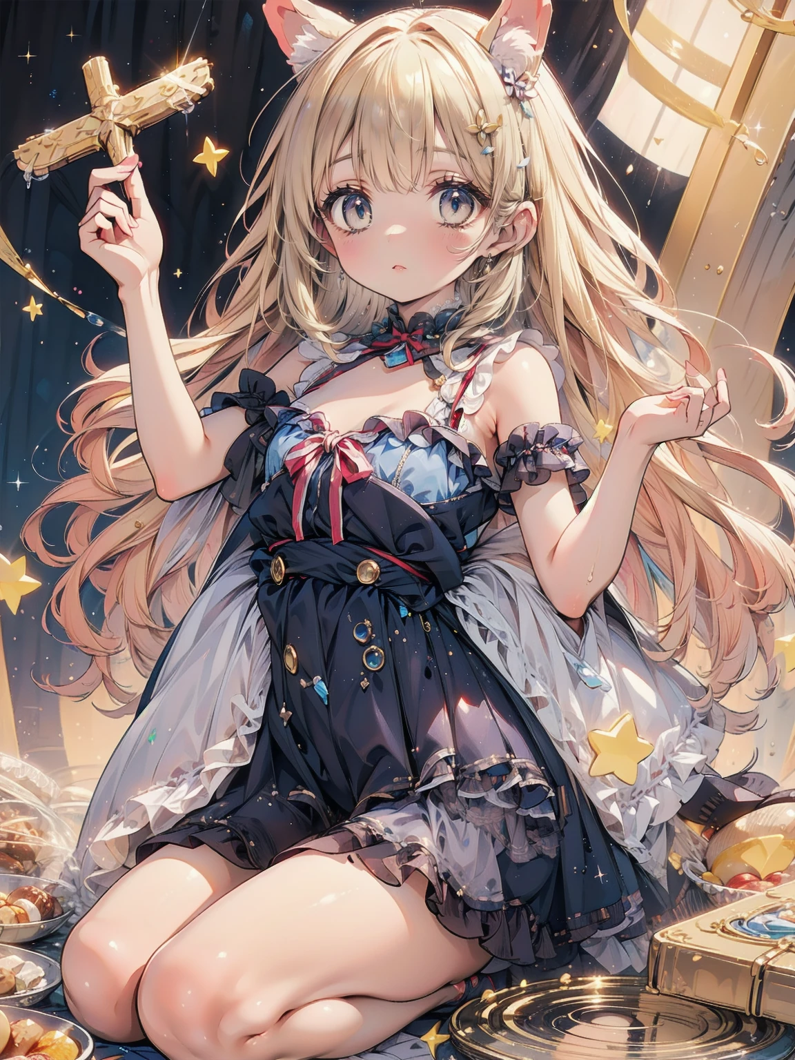 Highest quality,Highest Resolution,艶めかしいサンタのHigh legレオタード美少女,Open mouth and dripping tears and saliva,High leg,High Leg,Bedroom,Christmas tree,
