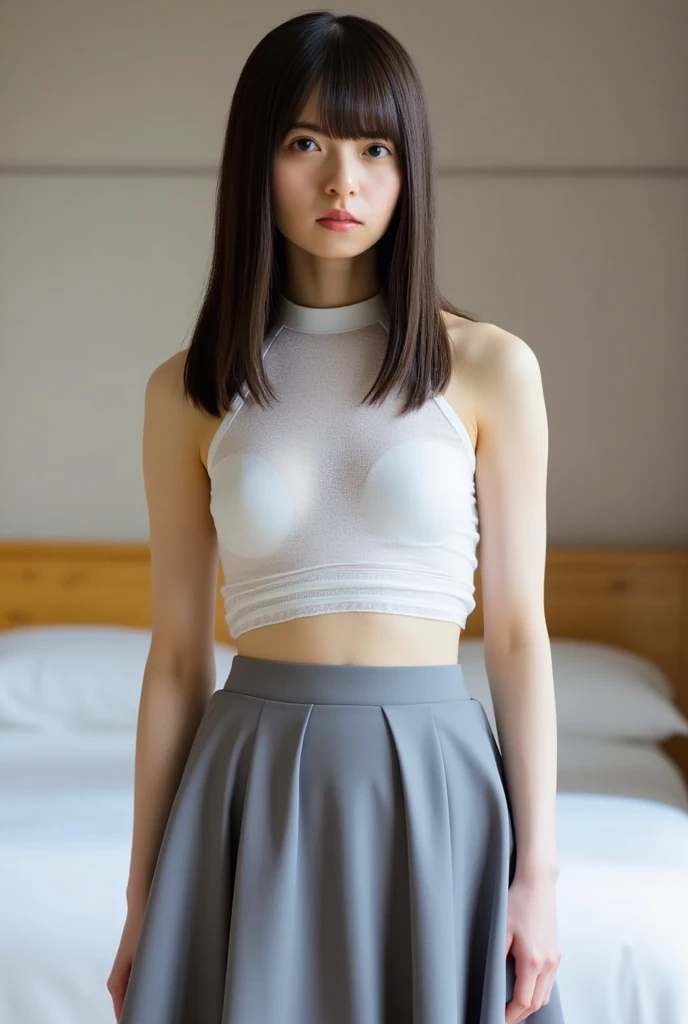 Random Pause, Mix 4,8K, RAW Photos, Highest quality, masterpiece: 1.45), (Realistic, photoRealistic: 1.37), one girl, cute, Cityscape, night, , Professional Lighting, Photon Mapping, Radio City, Physically Based Rendering, ,, girl, {{{(See-through white tight short sleeve turtleneck:1.2):Nipples1}}}, White skin, Highest quality Phote, High resolution, 1080P, (Clear Face), (Detailed face description), (Detailed hand description), (masterpiece), ), Extreme light and shadow, (Straight hair:1.5}, masterpiece, Rich details, (Beautiful Face), (Highest quality photo ), (masterpiece), (bangs:1.5), Look in front of you, Thin clavicle, (Small breasts:1.4),{{{see-through Bra:pink}}}