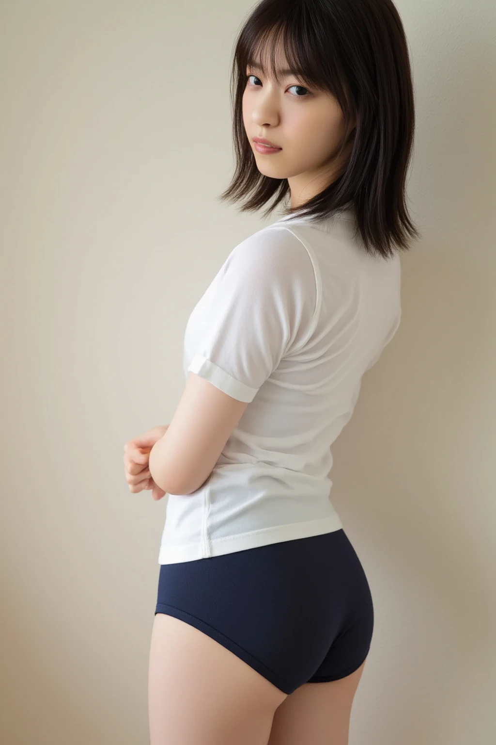 Realistic photos, photo realism、Cute kitten、2Standing on bare feet