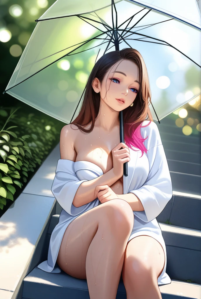 NSFW,（8K，HighDynamicRange，A high resolution），（（（（ultra-realistic realism，tmasterpiece，Best quality，超A high resolution））），（Pin Light，电影灯光），（hyper-detailing，finely detailled）A high resolution、masterpiece、Brown hair、I am、Female number one、、a park、Colorful leaves、background for this、A detailed eye、（（with brown eye））,Beautiful and perfect legs, Clean and perfect hands(Place your index finger over your mouth:1.2), ((Impatient look)),beautiful boobs,Good style,(facing the front there)(((blushed cheeks、embarrassing expression)),Microbikini, Colossal tits,Chopping，Emphasize cleavage, sexy for,legs long, spread their legs, sharp vision,