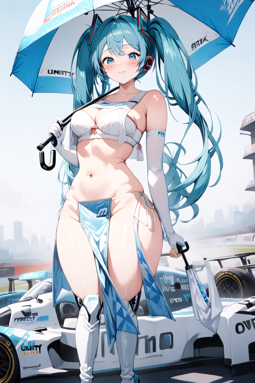 masterpiece, best quality, girls, slender, blue eyes, hair color ash, white skin, medium breasts, cute, sexy, futuristic, bikini, floral, skin exposed, machine, night, fluorescent theme, full body