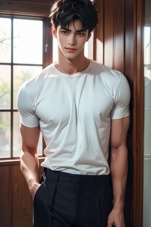 Handsome young man,