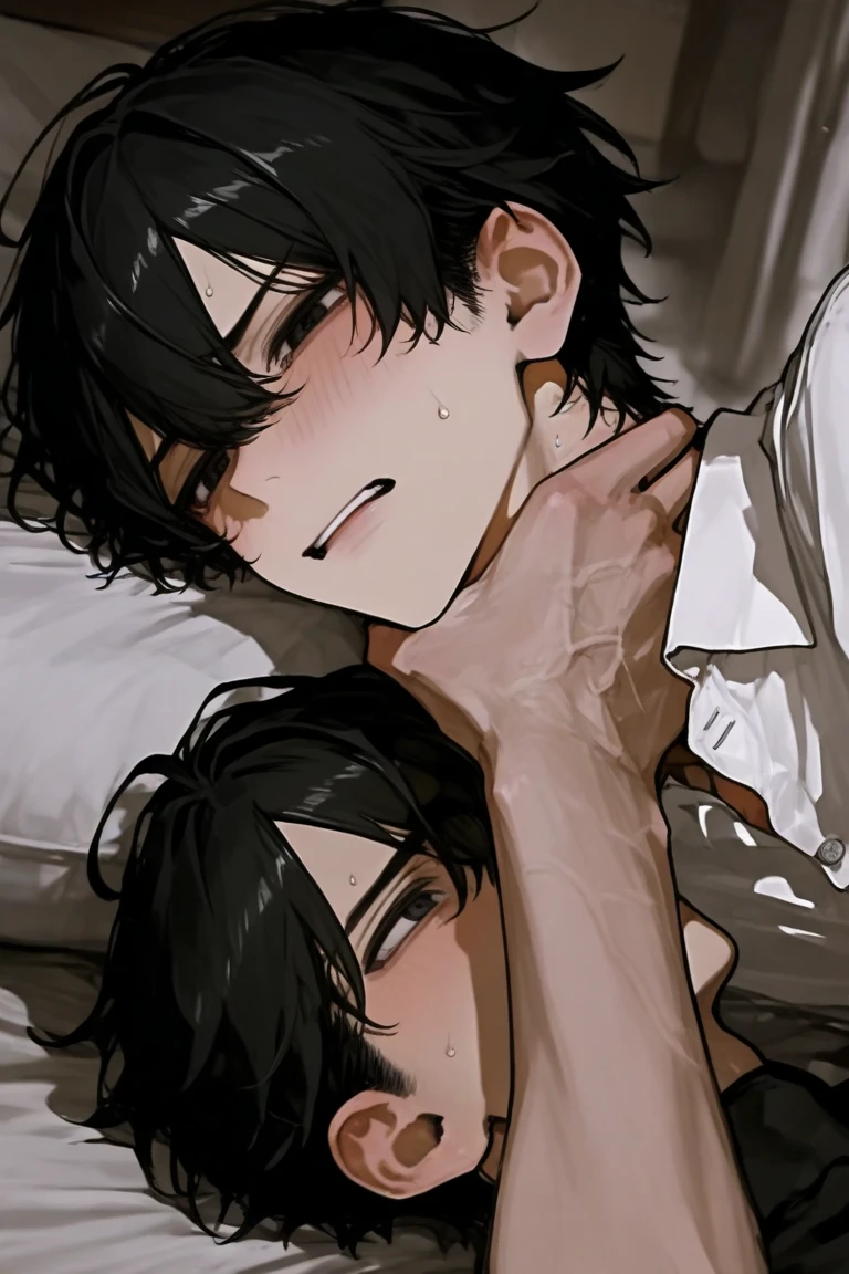 male、male性、Short Hair、Black Hair、adult、大柄のmale、university student、adultのmale、大きなmale、Black Hairのmale、sex appeal、Bare Skin、nude、Exposed Skin、Sweat、Sexual、torture、dark、Shadow、Humiliation、Pant voice、scream、pleasure、brainwashing、orgasm、rape、Sex、Trembling Body、Cramp、Leg spread、between legale性器、anus、Loose hole、Hole exposure、Open your mouth、anusに棒を挿入される、Cloudy white mucus、Erupt、impact、pain、On the bed