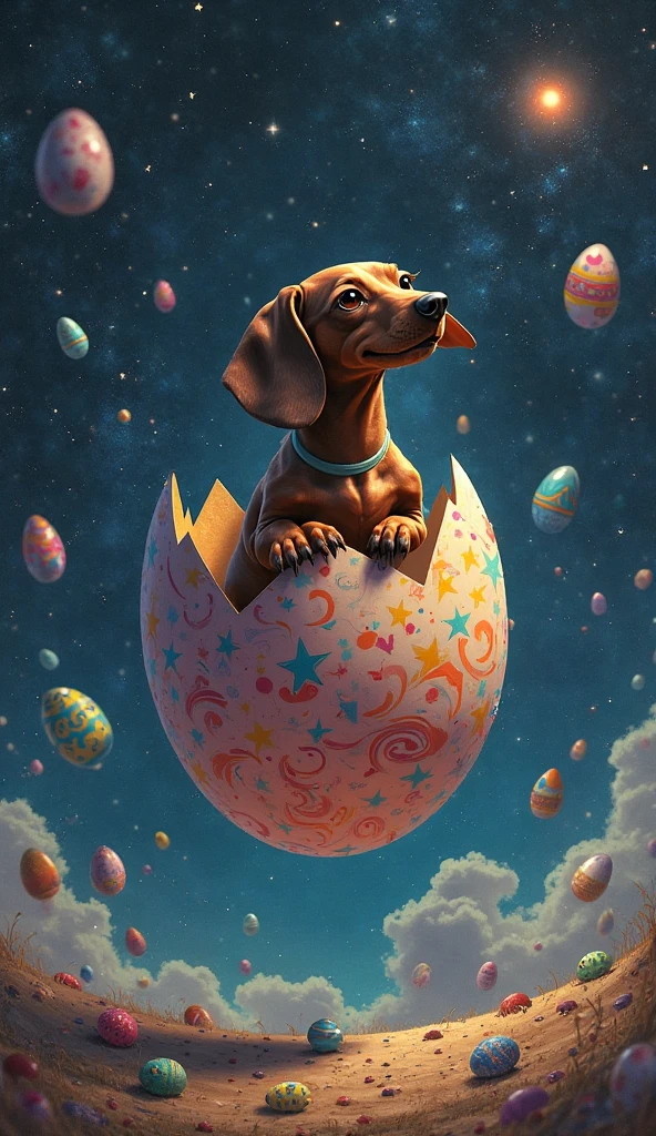 A girl who was discovered that there is a york inside the egg, banner , world record