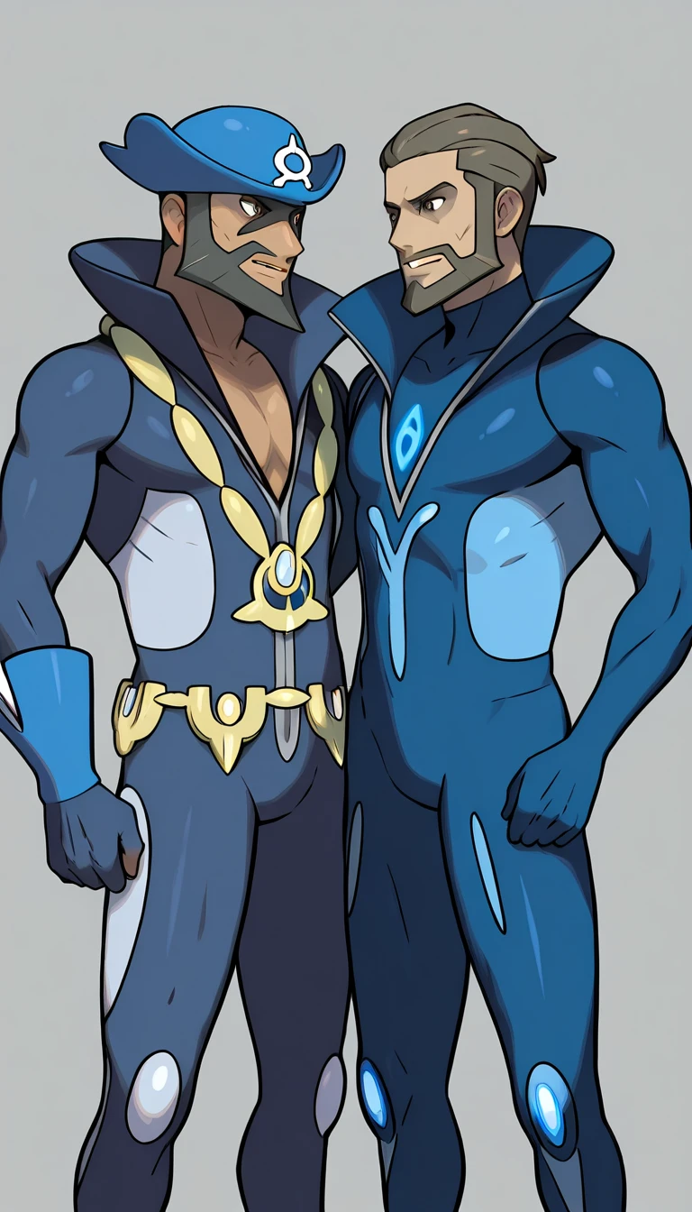 blue boots , yellow shoulder pads, blue helmet , brond hair , green eyes, blue suit, 1 boy, full body, masculine, muscular, happy, megaman, megaman. exe , pokkuti ,muscle , bodybuilder ,hypermuscle , human , Boy , male , pecs