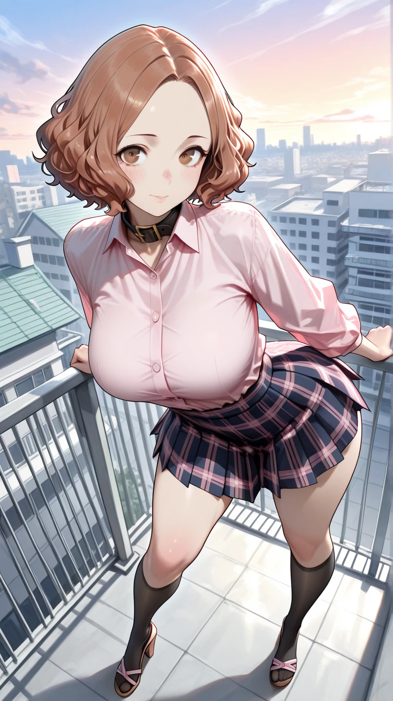 Tabletop, Highest quality, Realistic, In detail, High resolution, 8k wallpaper, Perfect dynamic composition, Beautiful attention to detail, (short hair, Shiny Hair, Wave), Glasses, Hair blowing in the wind, Big ample breasts, Cleavage, Random Pause, ((Cute lightweight jacket)), (Cute and sexy tank top, stylish black, skirt)、(Breast bulge:1.3), Laughter, Cityscape, Walking in Tokyo, ((Sit with your legs wide apart)), 23 years old、(Droopy eyes)、Adult Beauty、Transparent nipples, ((From below, Photos from a ground-mounted camera)),