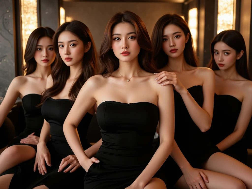 6 beautiful women
