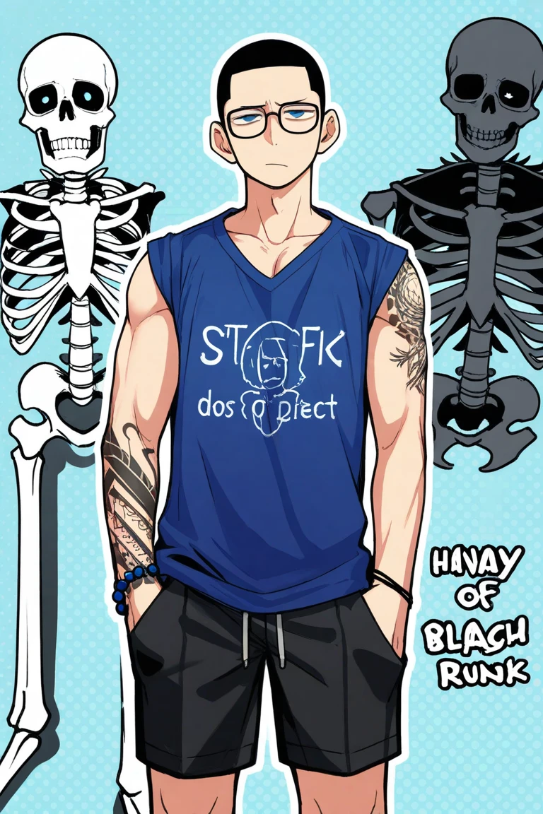 Highest quality、Sensor Mask Helmet、Oversized shirt、High leg underwear、Thong Panties、sneakers、cyber punk、male、Skimpy、Used condoms scattered around、Nightclub